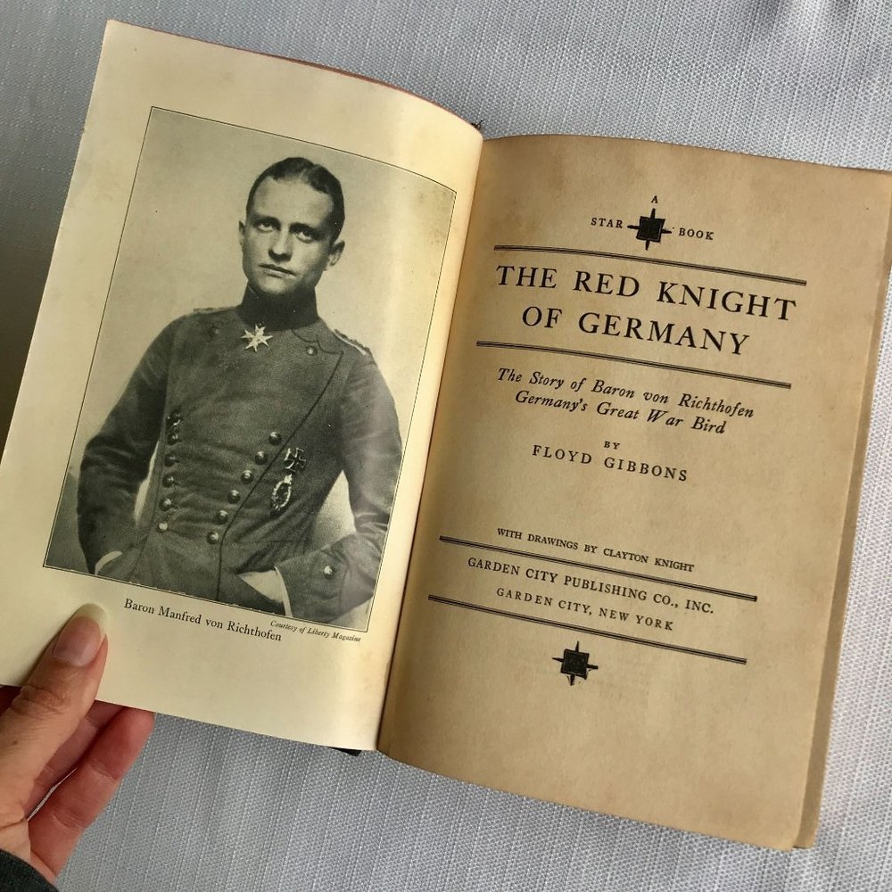 The Red Knight of Germany, The Story  of Baron Von Richthofen by Floyd Gibbons 1 - Picture 7 of 11